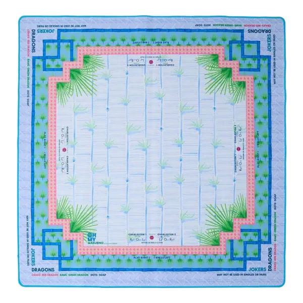 Palm Paradise Mahjong Mat