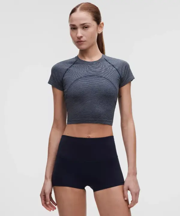 Swiftly Tech Cropped Short-Sleeve Shirt 2.0
