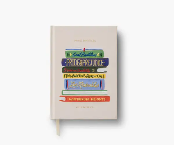 Embroidered Book Journal - Book Club