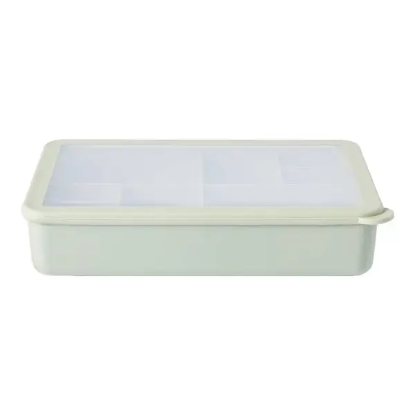 8 Compartment Large Plastic Snack Bento Box