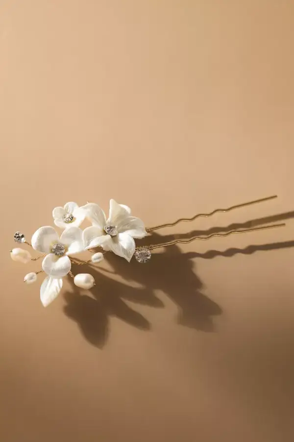 Untamed Petals Lilac Hair Pin