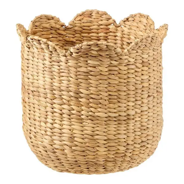 Medium Petal Water Hyacinth Basket