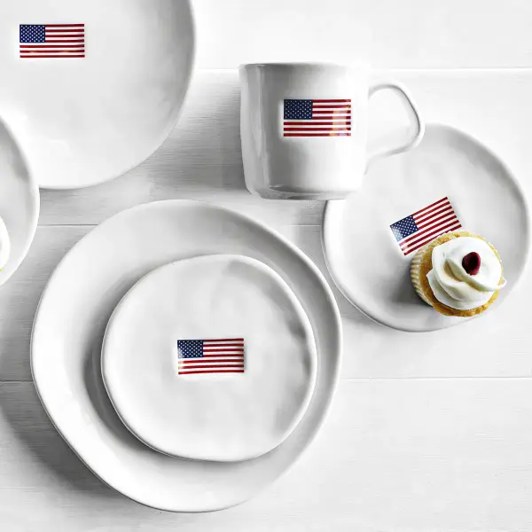 American Flag Dinnerware Collection