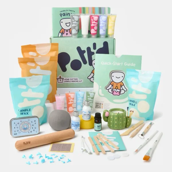 Home Pottery Candle Making Kit