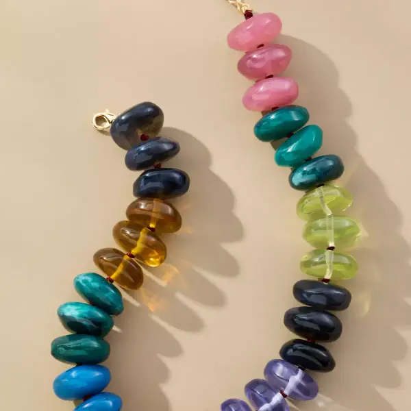 Chunky Rainbow Necklace