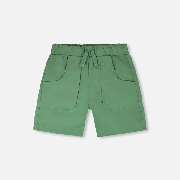 Parachute Shorts With Patch Pockets