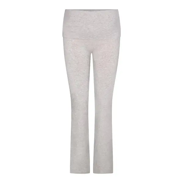Cotton Jersey Maternity Foldover Pants