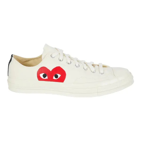 X Converse Men’s Chuck Taylor All Star One Heart Low-Top Sneakers