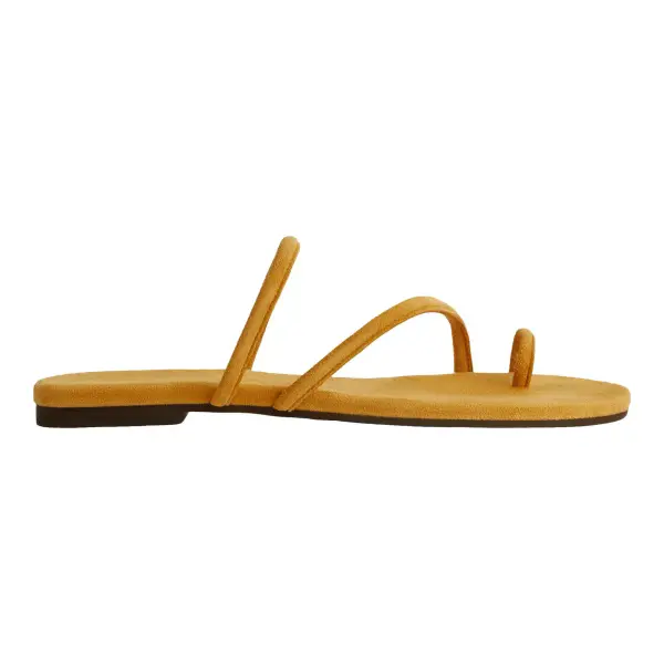 Ludo Toe Ring Strappy Flat Sandals