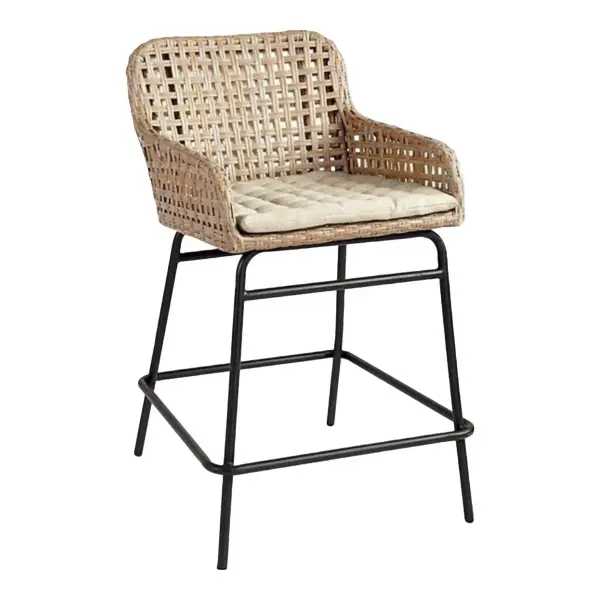 Bailey Woven Counter Stool