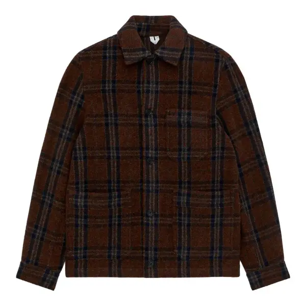 Wool-Blend Overshirt