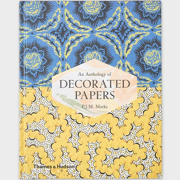 An Anthology Of Decorated Papers By P J M Marks