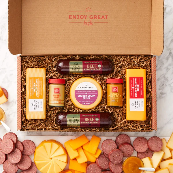 Summer Sausage & Cheese Gift Box