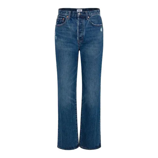 Cassie Super High Rise Straight Jeans