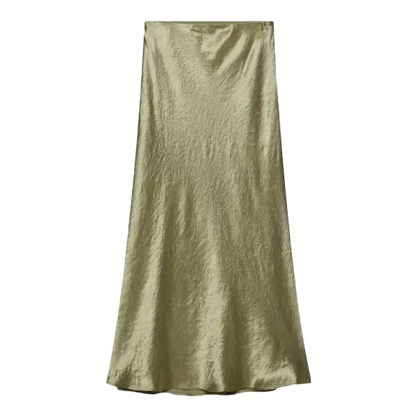 Slip Satin Maxi Skirt