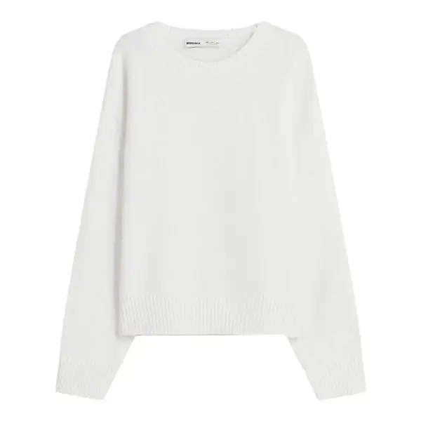 Jersey Cropped Sweater