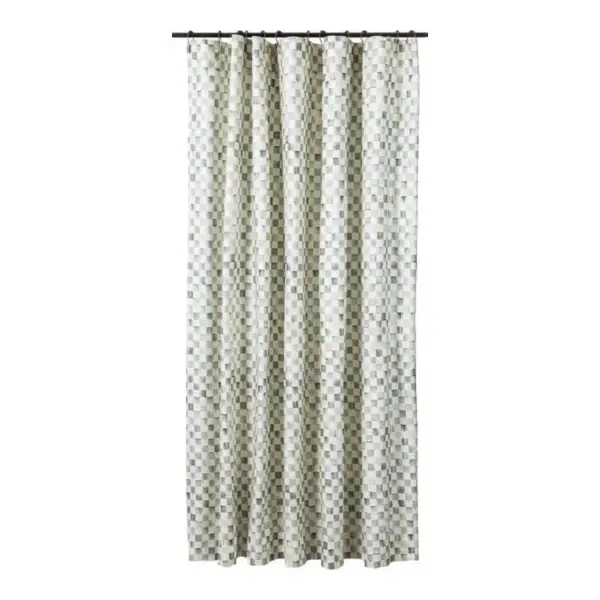 Check Shower Curtain