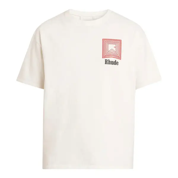 Chevron Logo Repeat Tee Top