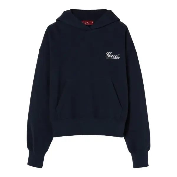 Cotton Jersey Hooded Sweatshirt