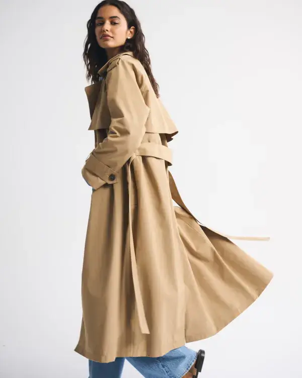Women's Classic Trench Coat | Women's Coats & Jackets | Abercrombie.com