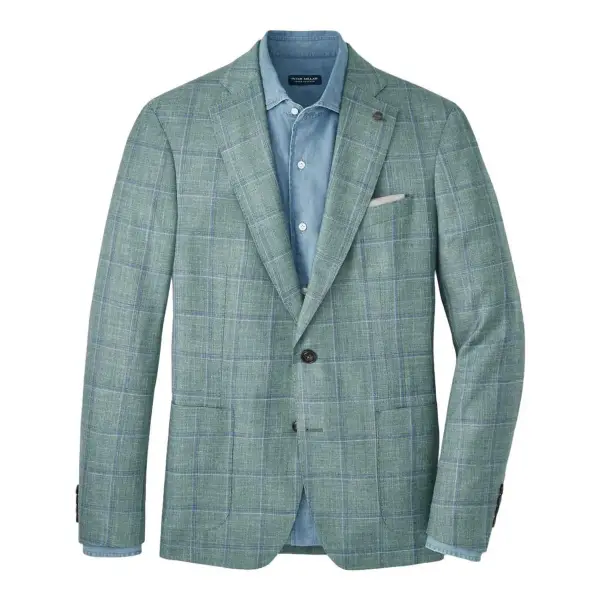 Salisbury Windowpane Soft Jacket