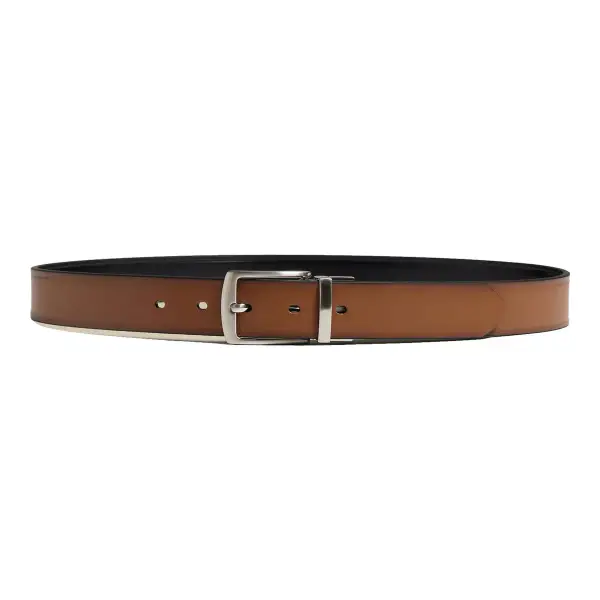 Reversible Leather Dress Belt