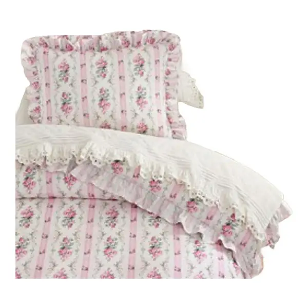 Dreamy Days Ruffle Organic Duvet Cover & Shams
