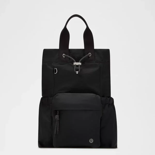 2-in-1 Drawstring Bucket Bag