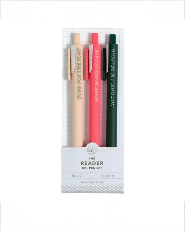 The Reader Gel Pen Set