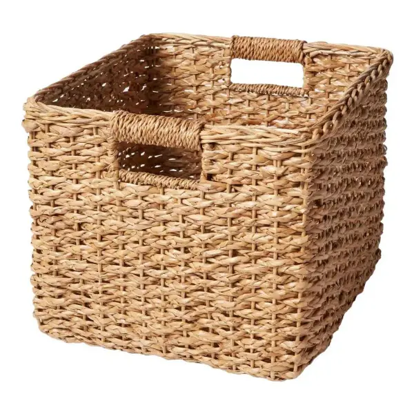 Braided Seagrass Crate