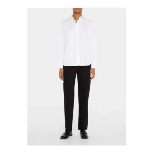 Organic Cotton Button-Front Shirt