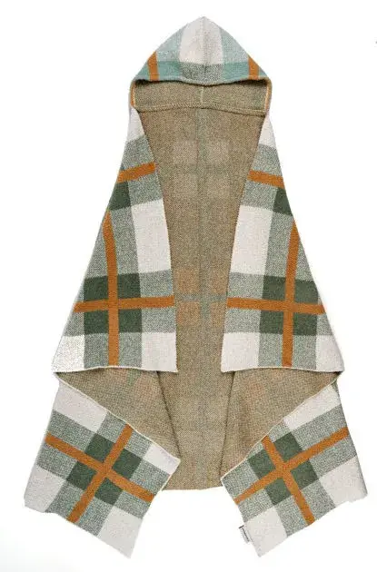 Plaid Fuzzy Reading Blanket