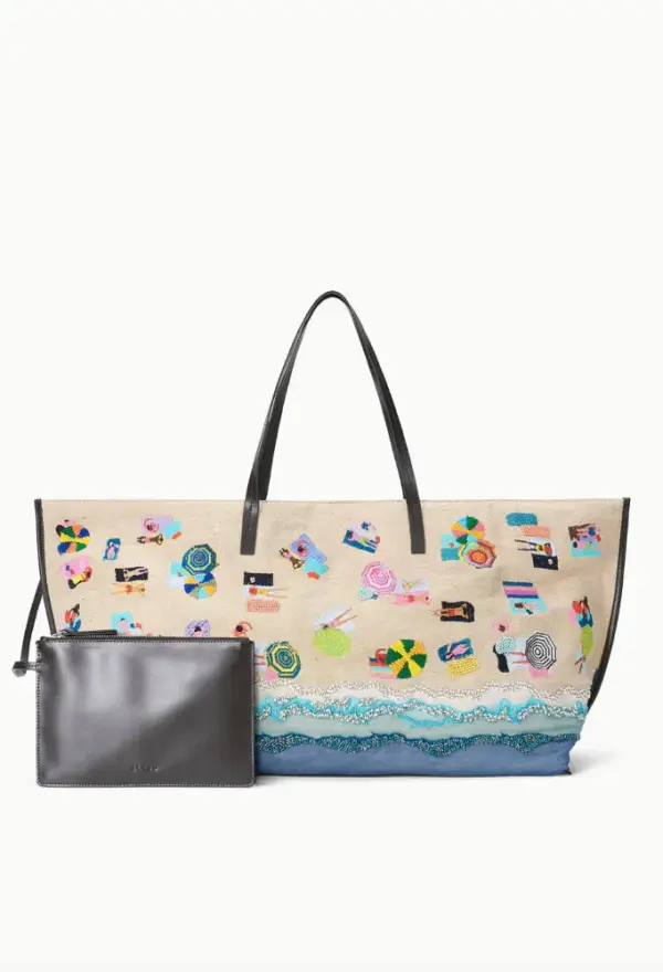 CHRISTOS LARGE TOTE | BEACH DAY