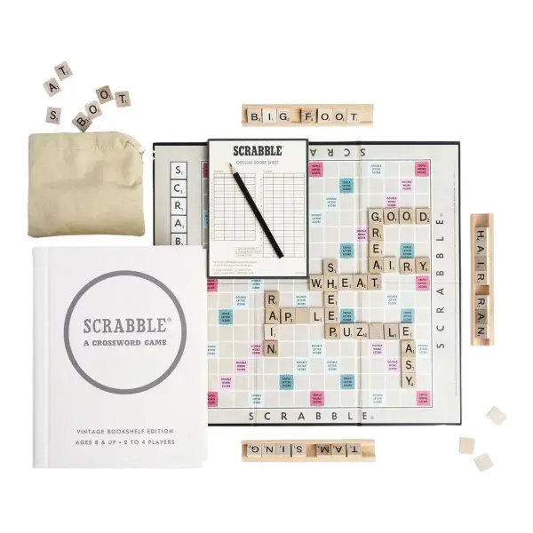 Scrabble Vintage Bookshelf Edition Game