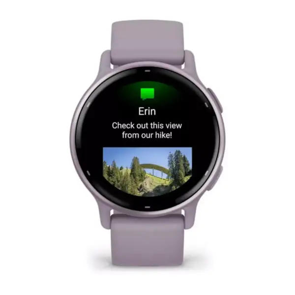 Vivoactive 5, Metallic Orchid Bezel w/Orchid Case & Band Watch/ Fitness tracker