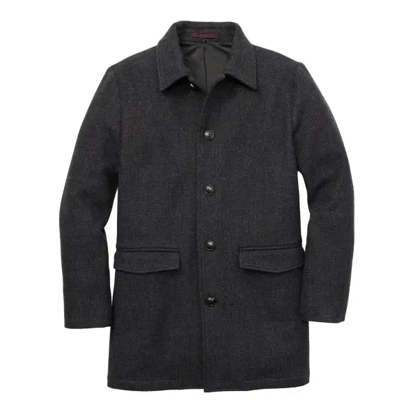 The Italian Wool Car Coat
