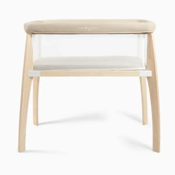 Baby Delight Heirloom Willow Organic Wooden Bassinet - Organic Oat