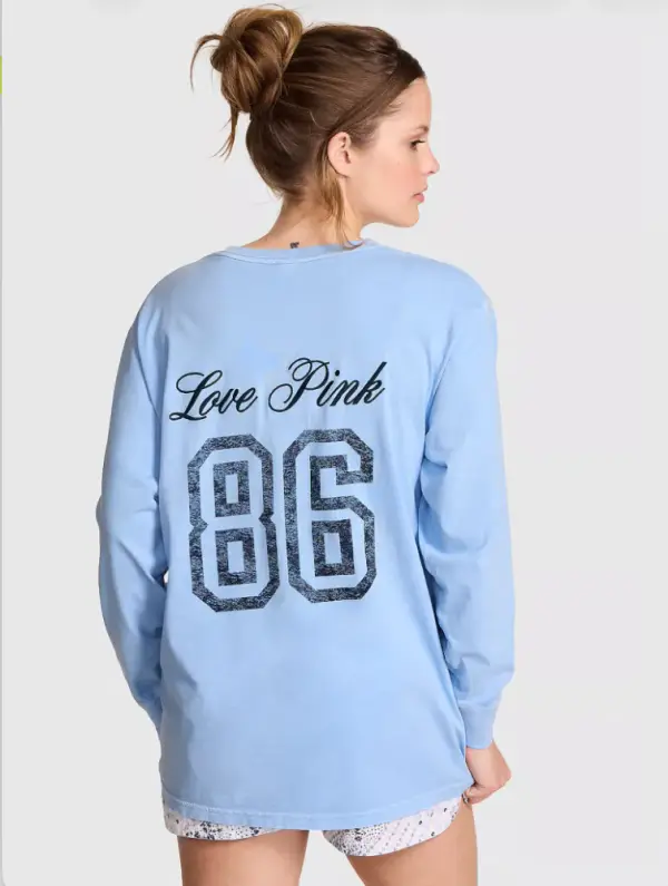 Campus Cotton Long-Sleeve Tee