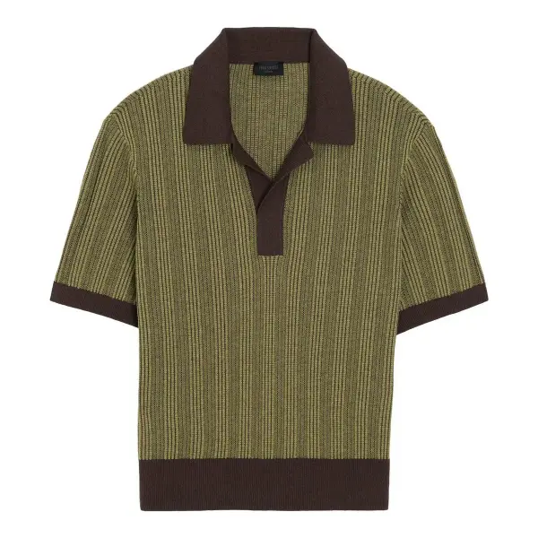 Casanova Sweater Polo Top