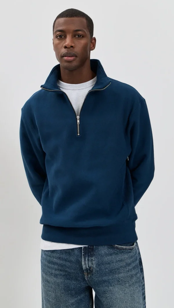 Power Goods Super Weight Quarter Zip | Shopbop