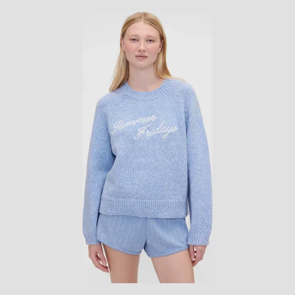 Gap × Summer Fridays Oversized Logo Sweater