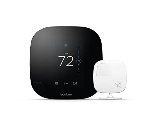 ecobee3 Smarter Wi-Fi Thermostat with Remote Sensor