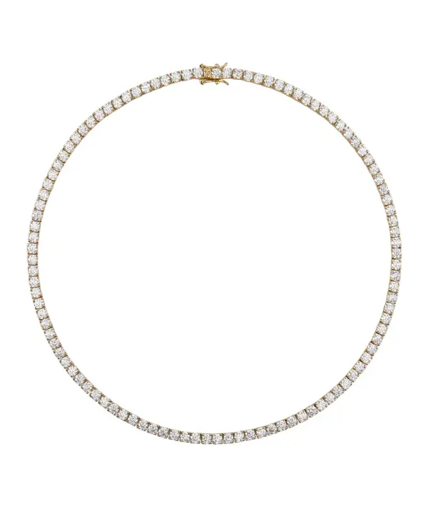 KATE RIVIÈRE NECKLACE IN 3.75MM MOISSANITE