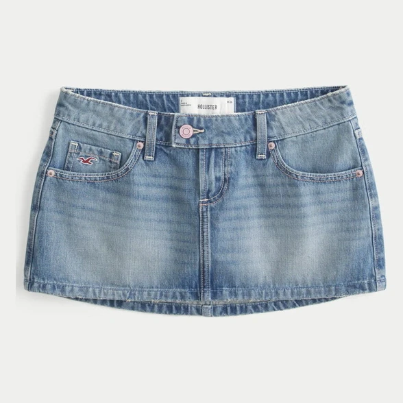 Ultra Low-Rise Micro Mini Skort