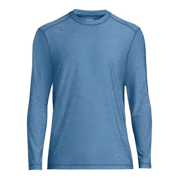 SunShade UPF 50 Long Sleeve Swim Tee Cooling Rash Guard