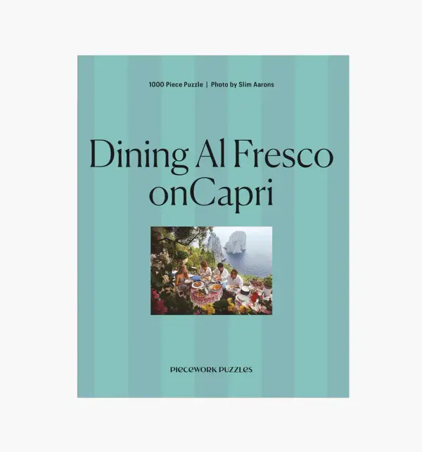Dining Al Fresco - Slim Aarons Collab - 1000 Pieces Puzzle