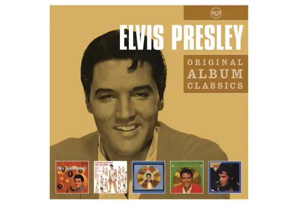 (Vol 2) 5cd Original Album Classics- 5cd Slipcase (Elvis Gold Records Vo L.1Elvis Gold Records Vol.