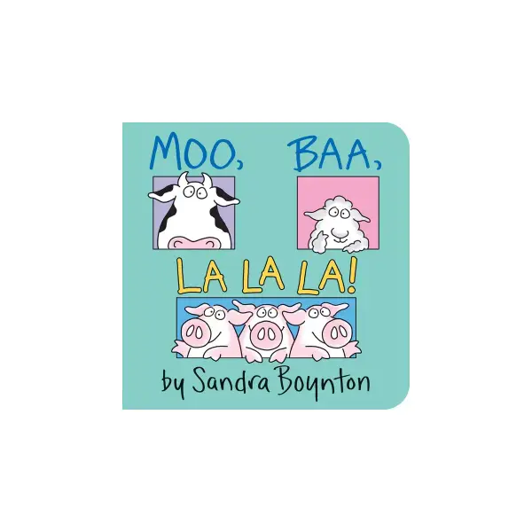 Moo, Baa, La La La! Oversized Lap Board Book