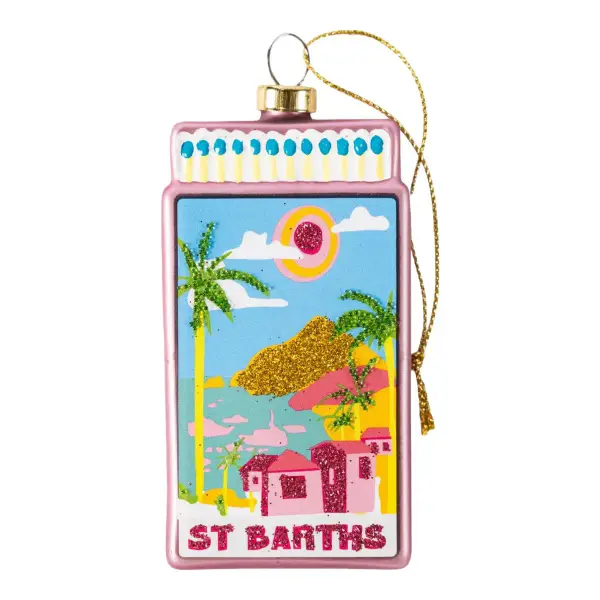 Matchbook Ornament - St. Barths