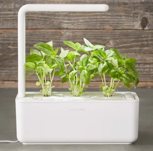 Click & Grow Smart Garden System, 3-Pod, White